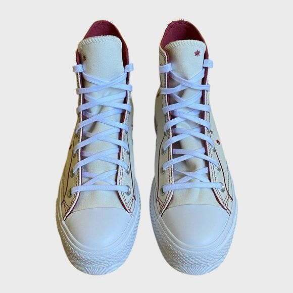 NWT Converse Chuck Taylor All Star Lift Platform Western Stitch Women's Size 9 - Picture 4 of 16